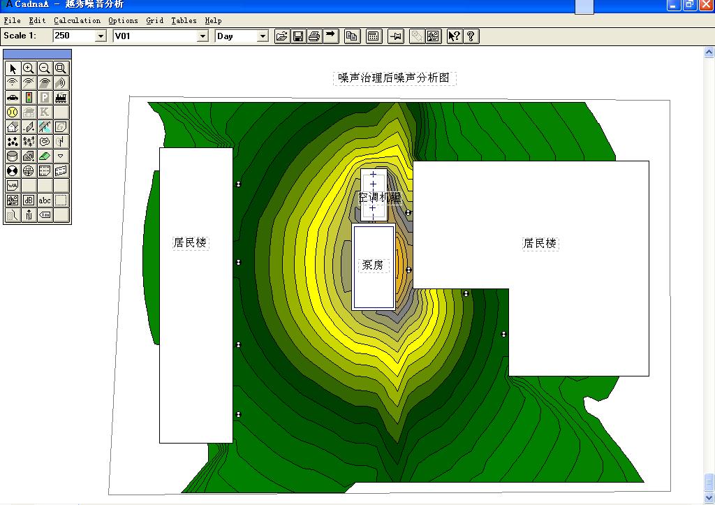 沈阳越秀地产有限公司空调机组、泵房噪音治理工程